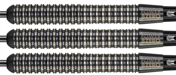 Phil Taylor Power 8ZERO Black Titanium 80% S1 Darts