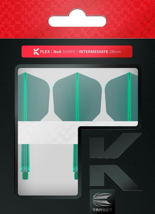 Target K-Flex Green NO6 Dart Flights