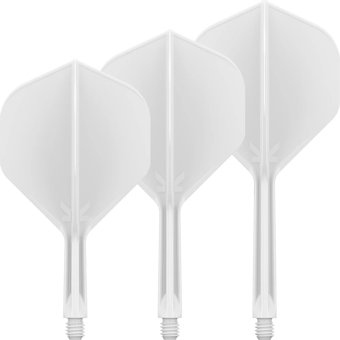 Target K-Flex White NO2 Dart Flights