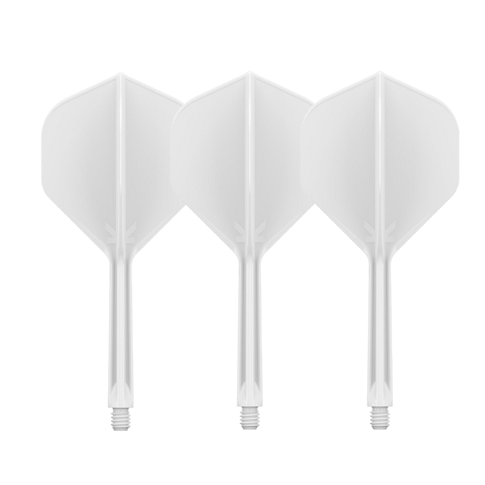 Target K-Flex White NO2 Dart Flights