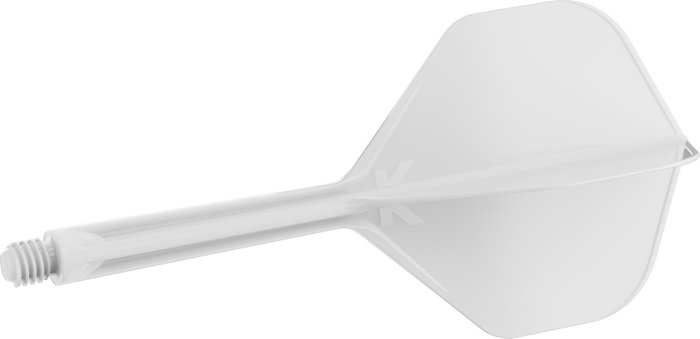 Target K-Flex White NO2 Dart Flights