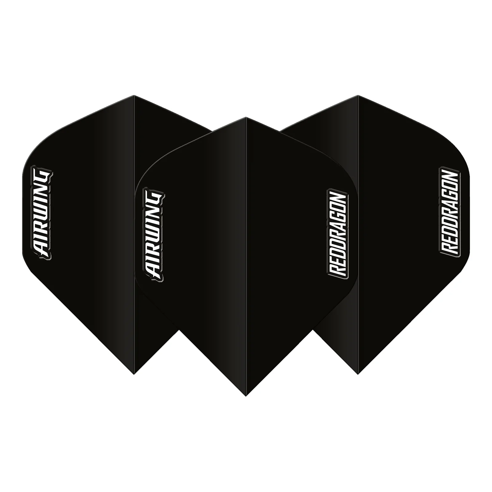 Red Dragon Airwing Black Standard Darts Flights