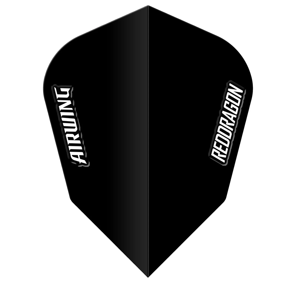 Red Dragon Airwing Black V-Shape Darts Flights