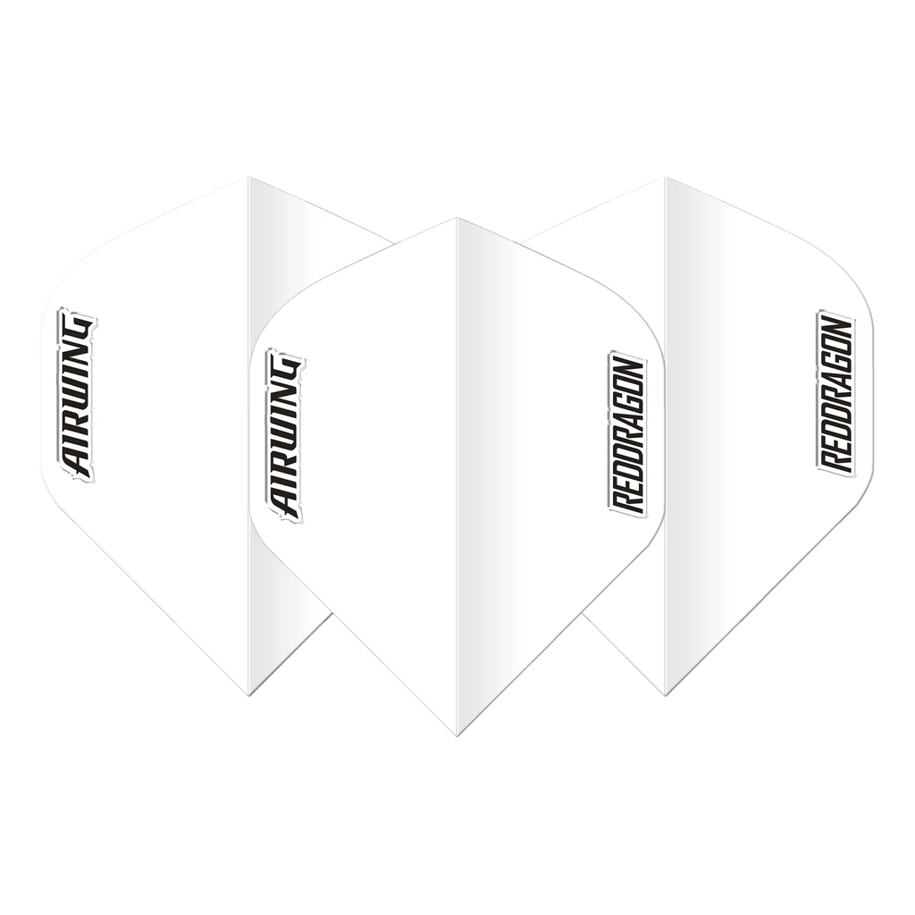 Red Dragon Airwing White Standard Darts Flights