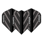 Red Dragon Airwing Black & Grey Standard Darts Flights