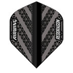 Red Dragon Airwing Black & Grey Standard Darts Flights