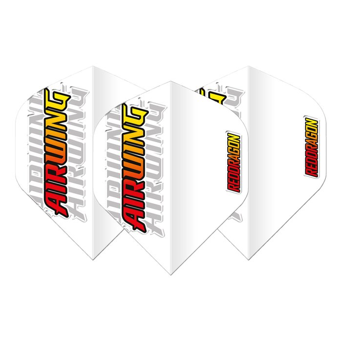 Red Dragon Airwing Red Orange Standard Darts Flights