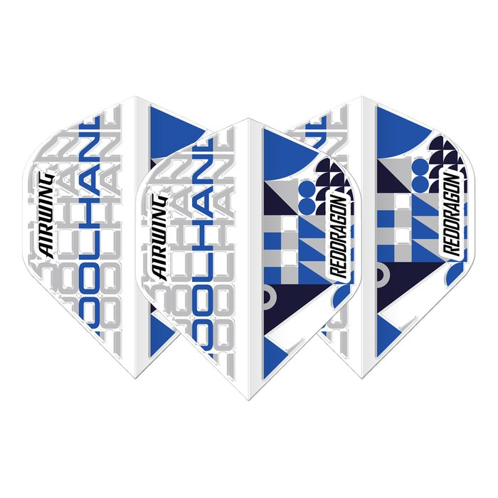 Red Dragon Airwing Luke Humphries White Standard Darts Flights