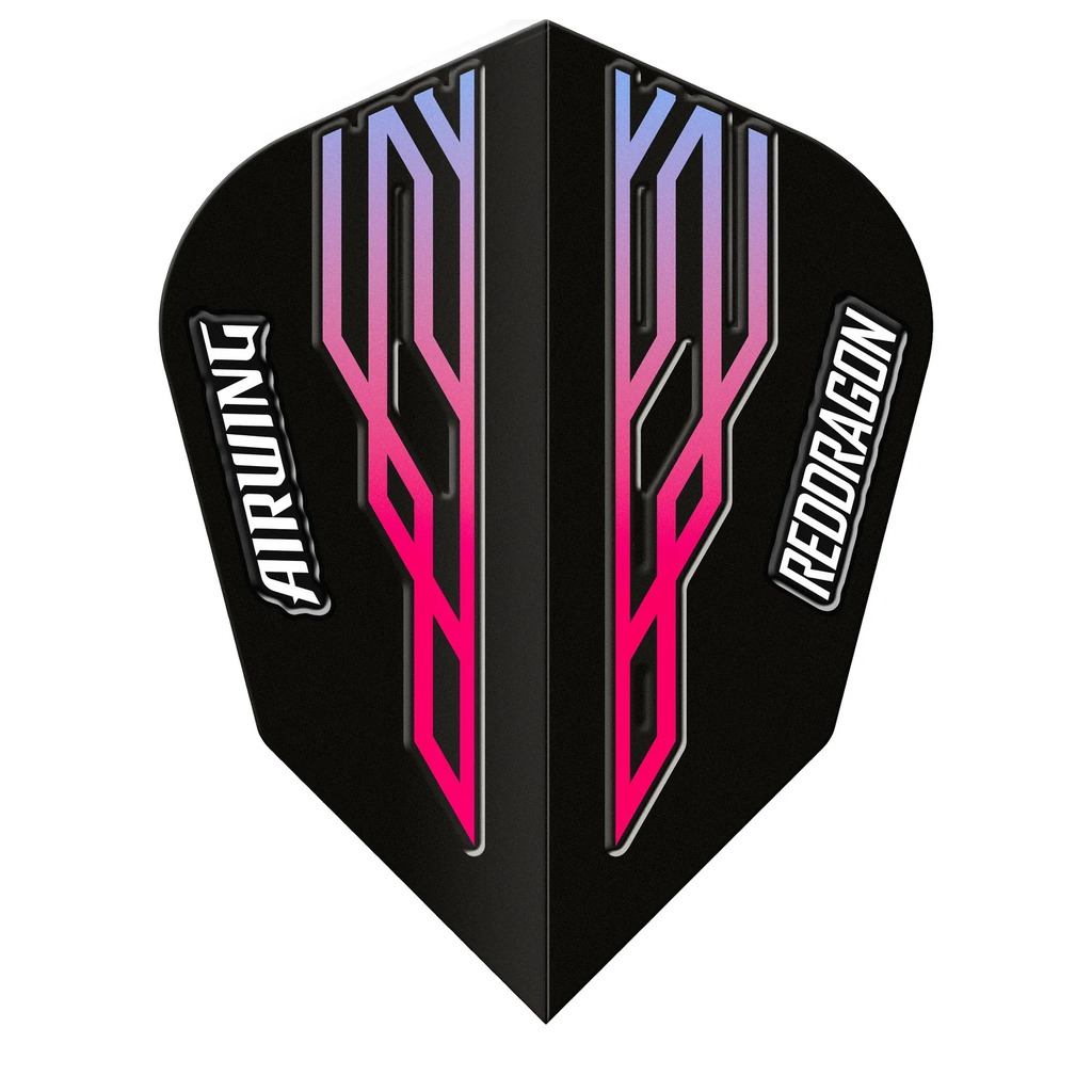 Red Dragon Airwing Pink V-Shape Darts Flights