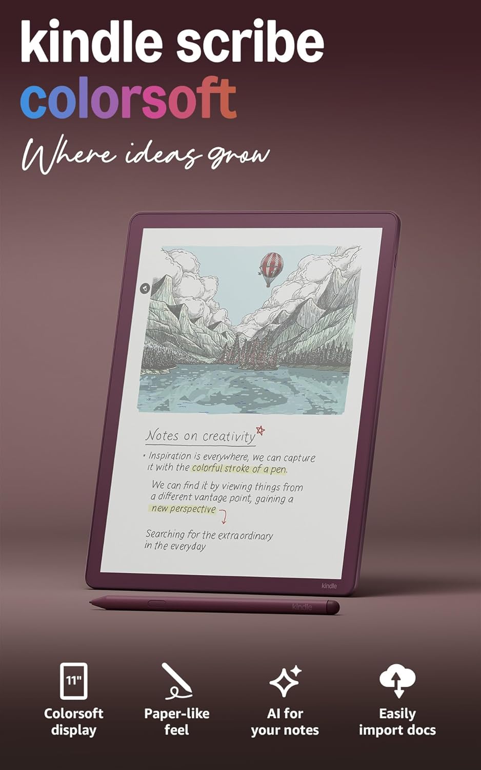 Kindle Scribe Colorsoft