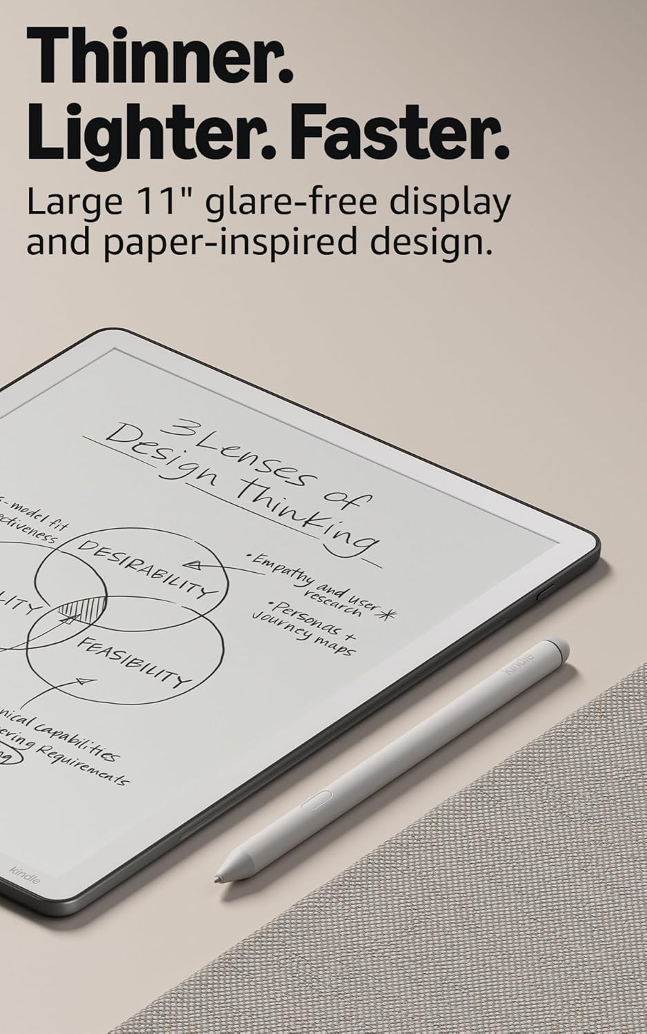 Kindle Scribe Front-Light
