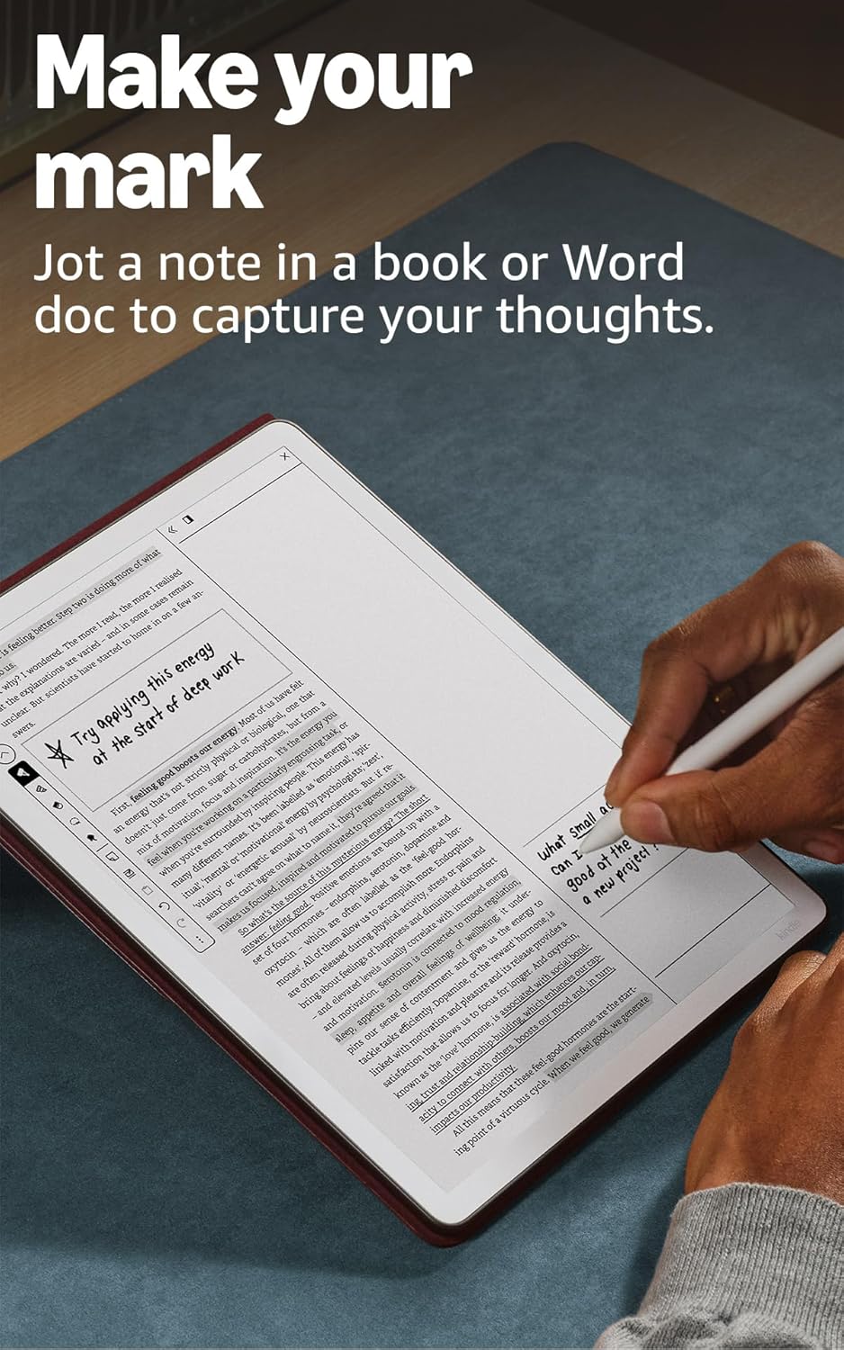 Kindle Scribe Front-Light