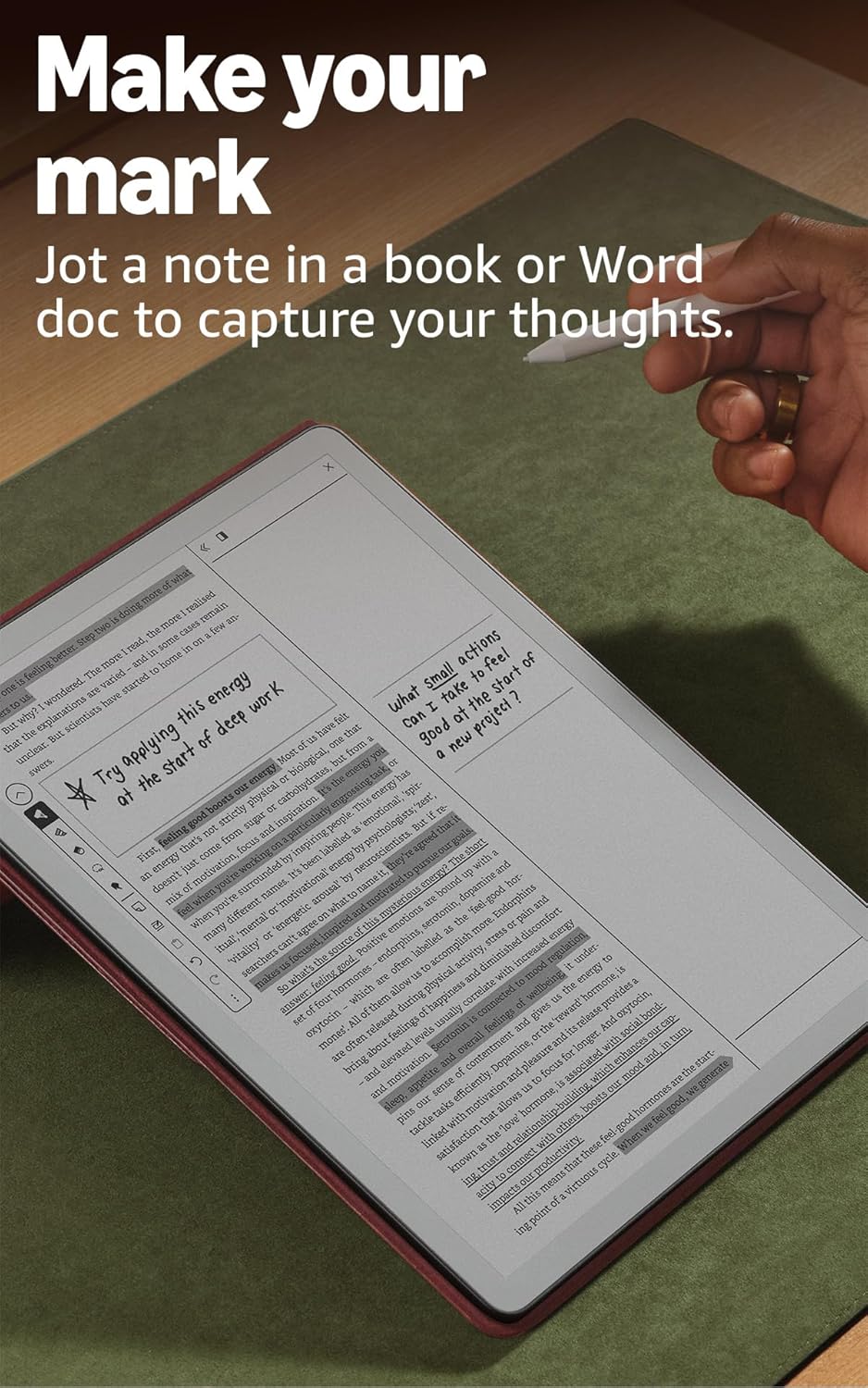 Kindle Scribe Without Front-Light