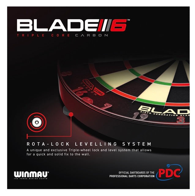 Winmau Blade 6 Triple Core PDC - Professional Dartboard