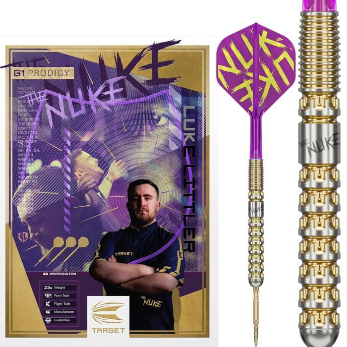 Target Luke Littler G1 Prodigy Swiss Point 90% Darts