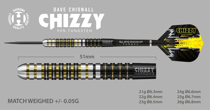 Harrows Dave Chisnall 90% Darts