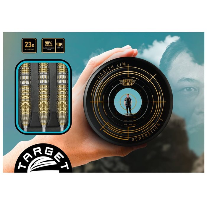 Target Japan Prime Series Hot Shot Harith Lim G2 Swiss Point 90% Darts