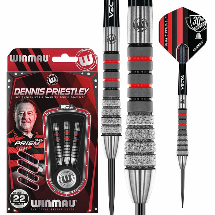 Winmau Dennis Priestley Diamond 30th Anniversary 90% Darts