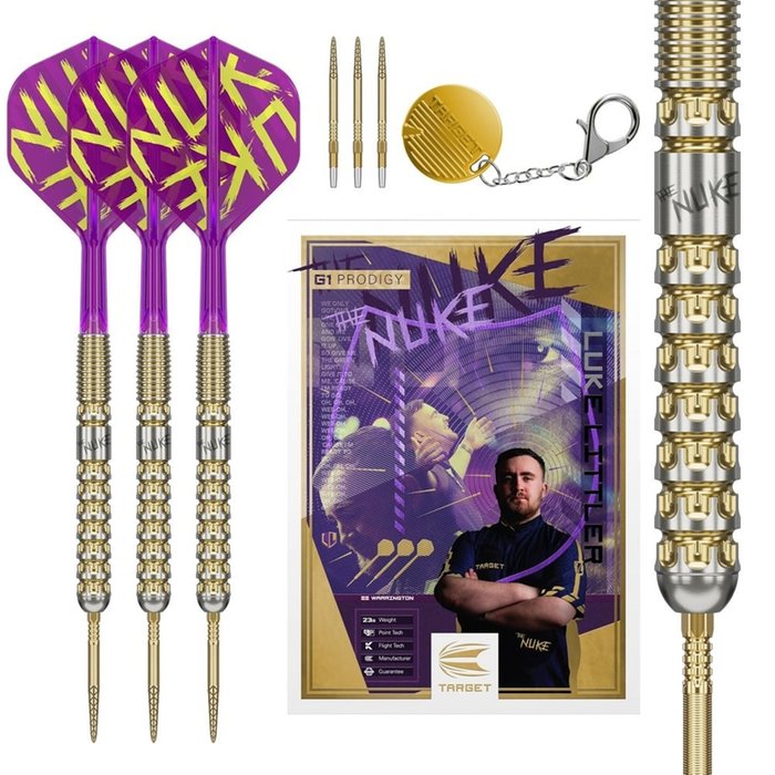 Target Luke Littler G1 Prodigy Swiss Point 90% Darts